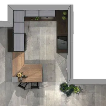 render casa collina Verona