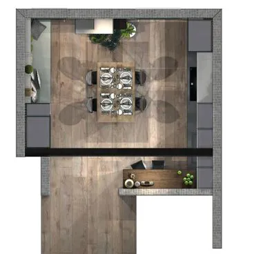render cucina Garda 1