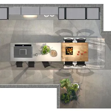 Render cucina Verona 1